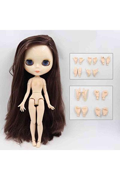 Choice glossy face ICY DBS blyth doll 1/6 bjd toy body white skin shiny & mat...