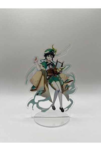 Hara Company Genshin Impact Oyunu Venti Büyük Akrilik Pleksi Figür Standı