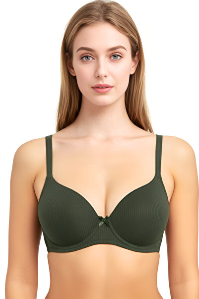 YESENİA Desteksiz Balenli Mikro Fitilli Sütyen