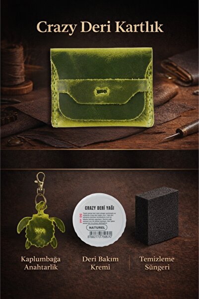 deribo Crayz Leather Card Holder