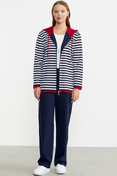 Sementa Marine Fermuarlı Tunik Takım - Lacivert