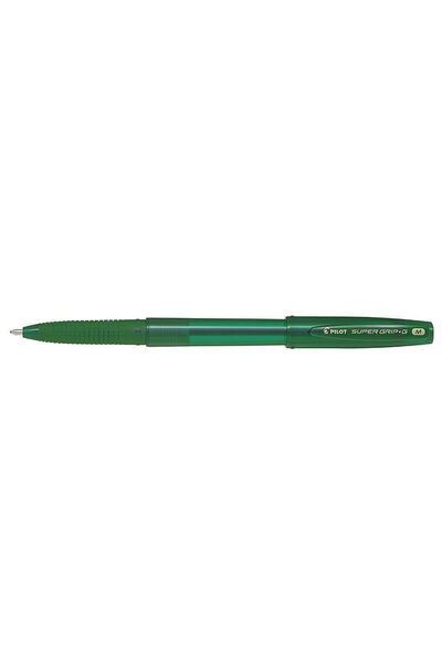 Pilot Pix cu bilă Supergrip G, diverse culori, 1,0 mm, cu capac verde