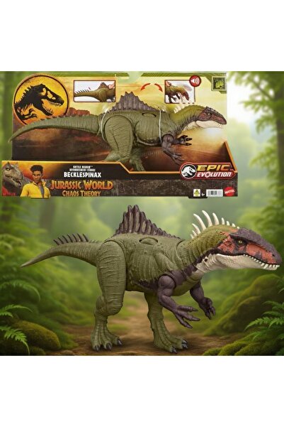 mattel Dinozaur Figurina Jurassic World - Fierce Showdown - Becklespinax, Mat...