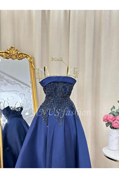 vanus fashion فستان سهرة طويل 4649