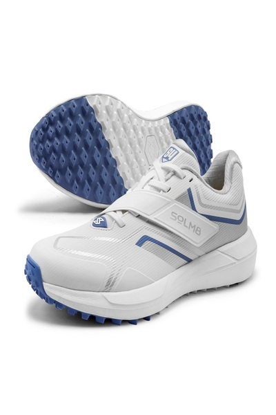 SOLM8 S4 Cricket Shoes for Men & Women - FlexSkin Seamless Upper, Diagonal St...