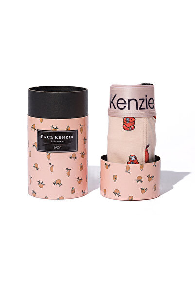 Paul Kenzie Desenli Erkek Boxer - Couple Collection Lazy