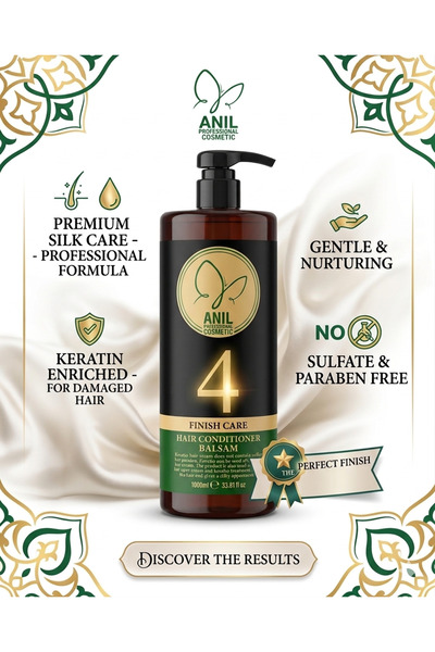 Anil Professional Cosmetics كريم العناية بالشعر بعد الكيراتين 1000 مل؛ بلسم م...