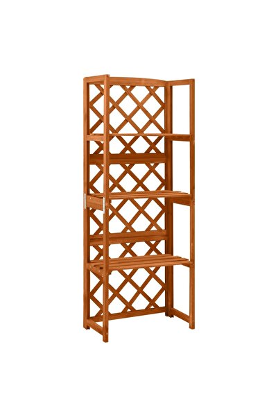 Concept Spalier cu rafturi, 55x30x140 cm, lemn masiv brad