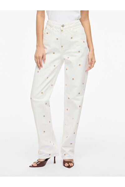 VILA Straight Fit Jeans VIKELLY High Waist