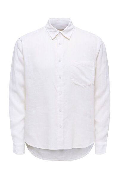Only & Sons Hemd ONSLAURENCE Leinen Hemd