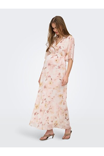 ONLY MATERNITY Kleid OLMBELI Langes Kleid