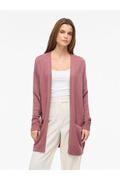 VILA Strickjacke VIRIL Basic Strick