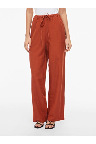 VILA Wide Leg Hose VIPRISILLA Mid-Waist