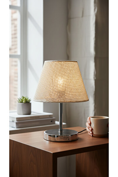 365GUNSERİSONU قاعدة معدنية مطلية بالكروم من الخوص Hazeran نموذج مخروطي كريمي...