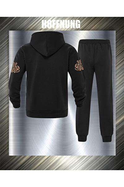 HOFFNUNG Full Zip Arabisc Hoffnung Printed Tracksuit Set