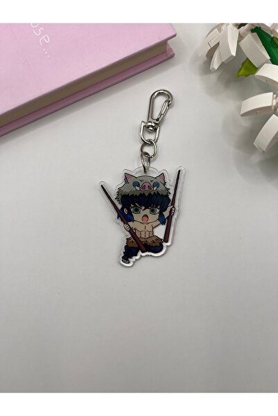 Hara Company Μπρελόκ Anime Demon Slayer Inosuke - Στολίδι για τσάντα