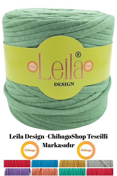 Leila Design Ață din bumbac pieptănat verde apă (600-650gr) - prețul este pen...