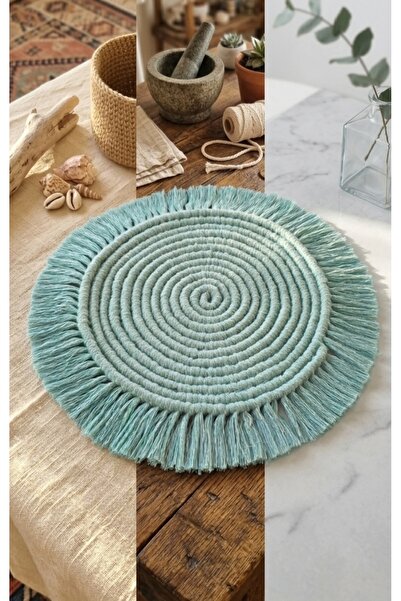 Sintaş Makrome Sunumluk ev dekoru supla