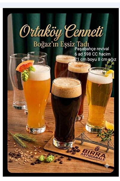 Paşabahçe 6lı BİRA BARDAĞI 42747