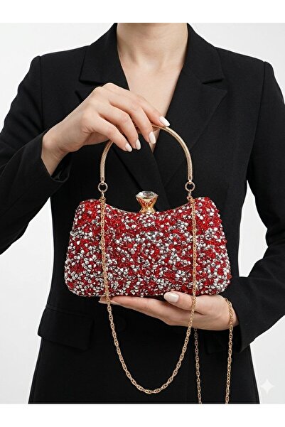 ÇANTAM GELSİN Women's Stone Evening Bag