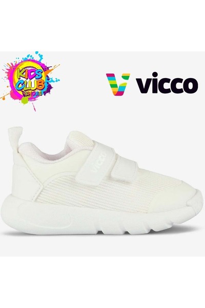Vicco Pantofi sport pentru copii Yatu ortopedic ALB