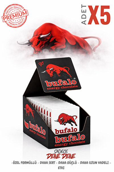 bufalo Özel Çikolata Ginseng Enerji Çikolata