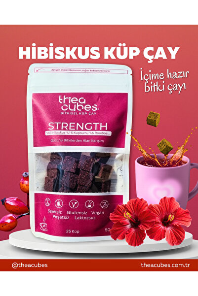 Thea Cubes Strength Kuşburnu Çayı ( Meyvemsi Küp Çay )
