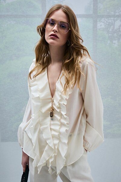 Lufian 121280009 Jessica Women's Shirt White