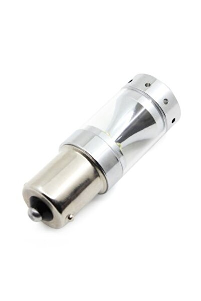 Xenon Bright LED auto roșu 60W BA15S Canbus cu LED-uri CREE