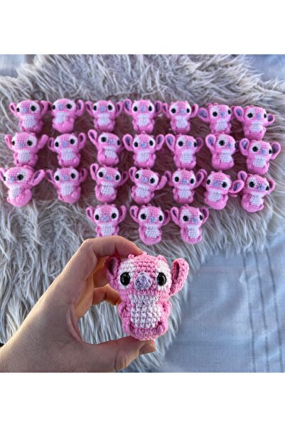 Morey Πλεκτό μπρελόκ Amigurumi - Χειροποίητο αξεσουάρ τσάντας και δώρο Φιγούρ...