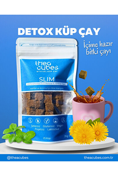 Thea Cubes SLIM KÜP ÇAY ( Detox Etkili Küp Çay )