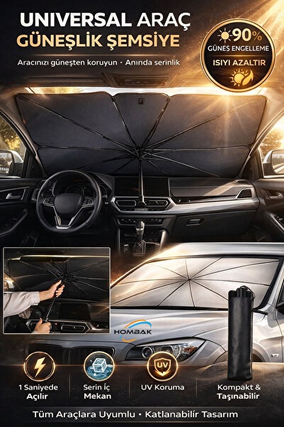 Universal Parasolar pentru geam din față pentru mașină Parasolar pliabil Umbr...