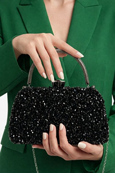 çantamgelsin Γυναικεία τσάντα βραδινού φορέματος από κρυστάλλινη πέτρα Τσάντα...