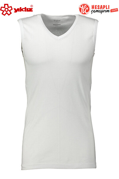 Yıldız İç Giyim قميص داخلي رجالي من Yıldız 22 مصنوع من القطن بنسبة 100% برقبة...