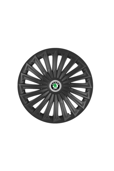 Autohelix MSA Set de 4 capace de jantă Joy R15 pentru gama auto Skoda
