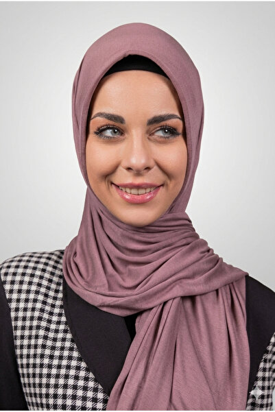 Şalcenneti.com Πρακτικό χτενισμένο βαμβακερό σάλι – Στεγνό τριαντάφυλλο με σφ...