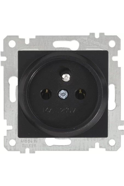 Mutlusan Mechanical Key Ups Socket (French Type) – Black Frameless