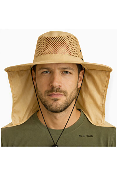 Mustran Uv Protected Thin Tulle Neck Collar Hat – Mesh Keeps Cool, Windproof ...