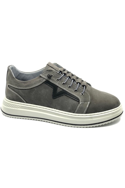 KOCAMANLAR Dropland 9130 جلد حذاء كاجوال رجالي رمادي