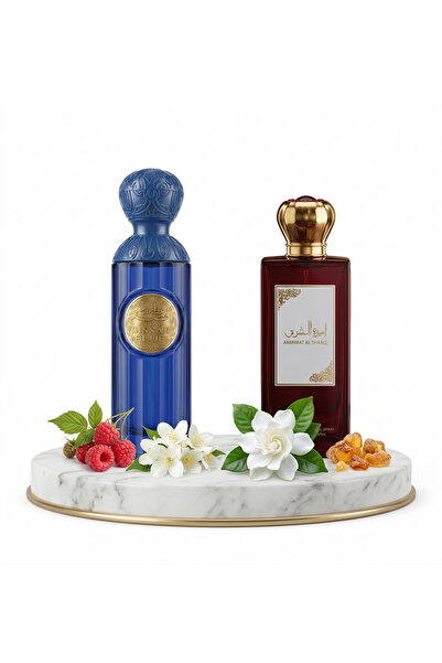 Arabic Set 2 Parfumuri Arabesti (Dama + Barbat) 100ML - Gissah Blue + Ameerat...