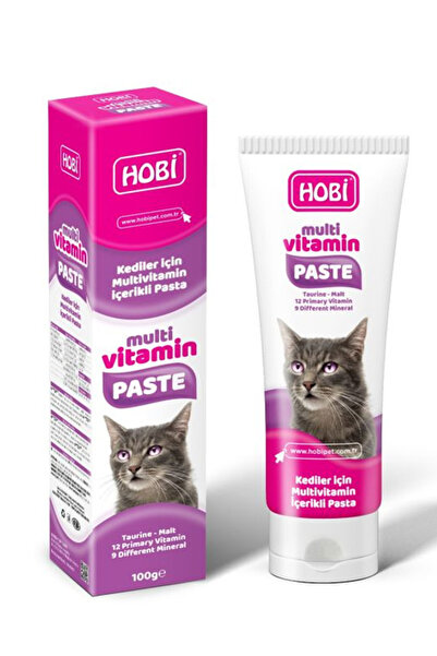 HOBİ Multivitamin Paste Kediler İçin Multivitamin İçerikli Pasta 100gr