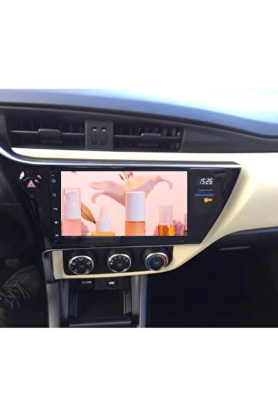 Generic شاشة سيارة أندرويد لتويوتا كورولا 2017 و2018 و2019، تدعم نظامي كاربلا...