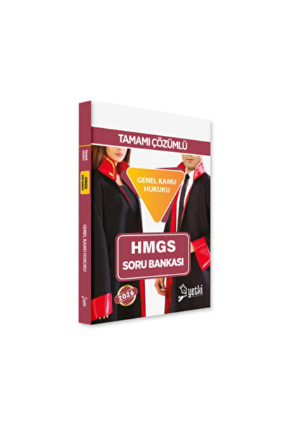 Yetki Yayıncılık Yetki 2025 Baskı HMGS Genel Kamu Hukuku Soru Bankası Çözümlü