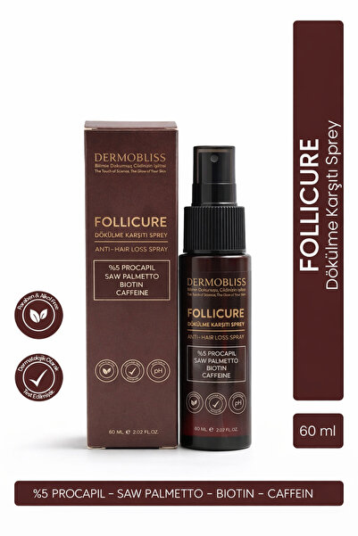 Dermobliss FOLLICURE DÖKÜLME KARŞITI SPREY 60 ML