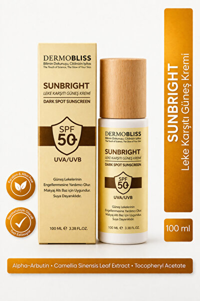 Dermobliss SUNBRIGHT LEKE KARŞITI GÜNEŞ KREMİ 100 ML