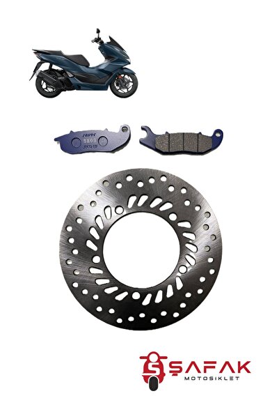 ŞAFAK MOTOSİKLET HONDA PCX 125 ÖN DİSK VE ORJİNAL ÖN FREN BALATASI 2021-2023 ...