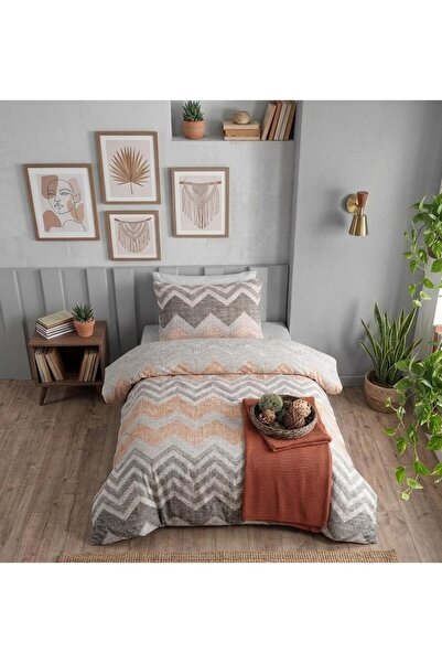 MyStory Home طقم غطاء لحاف فردي فاخر مع ملاءات جاهزة