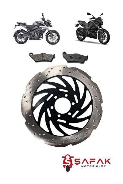 ŞAFAK MOTOSİKLET BAJAJ PULSAR F250 NS200 RS200 ABS ÖN FREN DİSK FREN BALATASI...