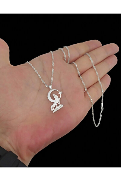 Moda Hilye www.modahilye.com Bozkurt Ay Yıldız Hilal Gümüş Kolye | 925 Ayar G...