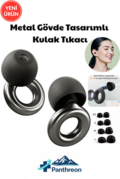 Panthreon Uyku Kulak Tıkacı | Her Kulağa Uygun Beden | Derin Konsantrasyon | ...